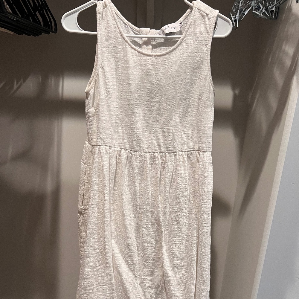 Petal & Pup Cream Midi Dress